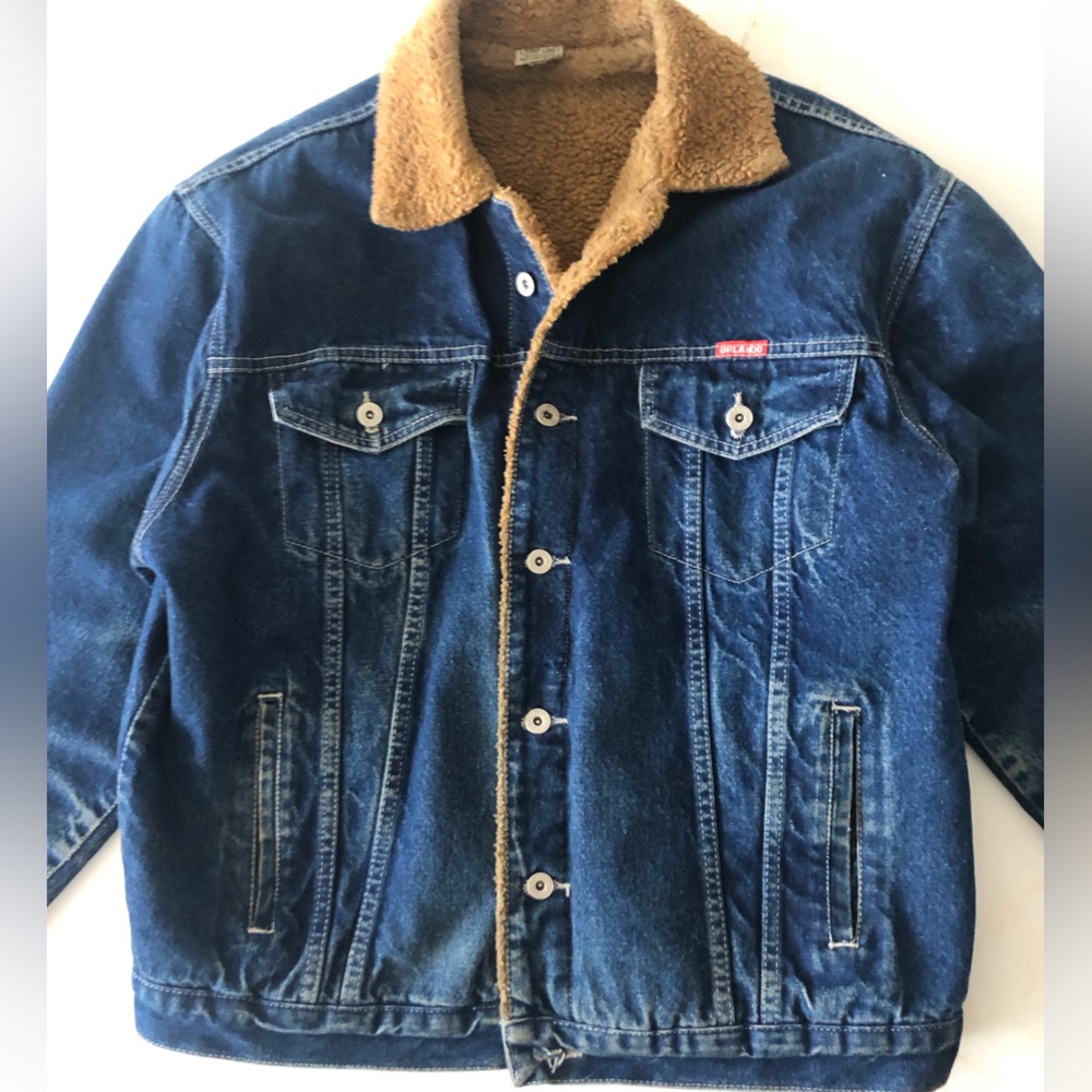 Vintage Sherpa denim jacket